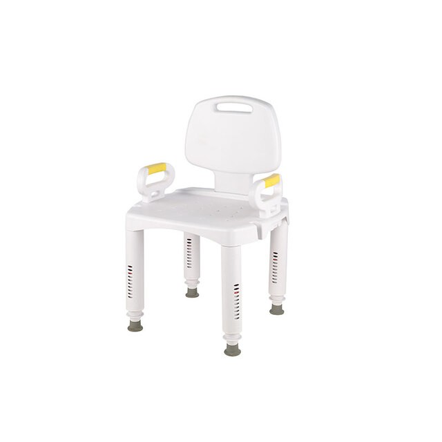 All plastic bath chair