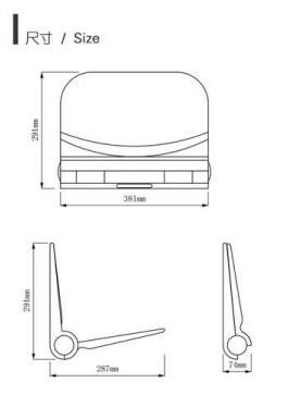 Shower Seat Size